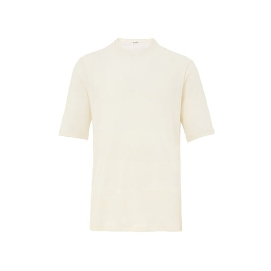 Jil Sander Beige Cotton Long Dress