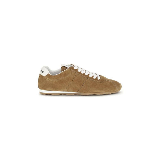 Miu Miu Suede Plume Sneakers MI-5E114EF005054F0401-EU40/US10