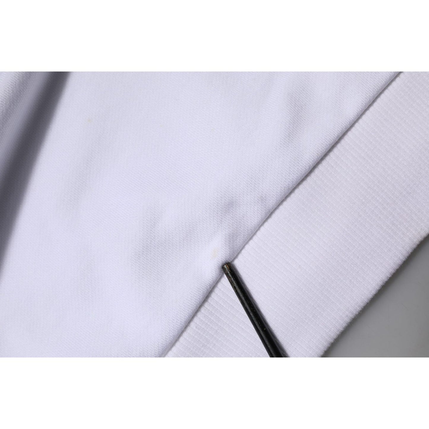 Dolce & Gabbana White Sacred Heart Hooded Sweatshirt Sweater