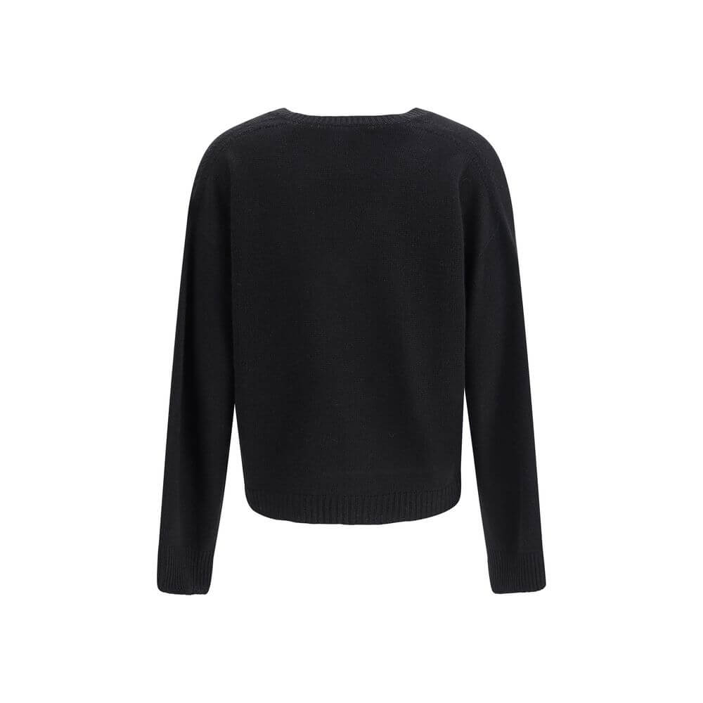 Fabiana Filippi Black Cashmere Cashmere Sweater