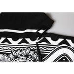 Dolce & Gabbana Black Bandana Print Cotton Crew Neck T-shirt