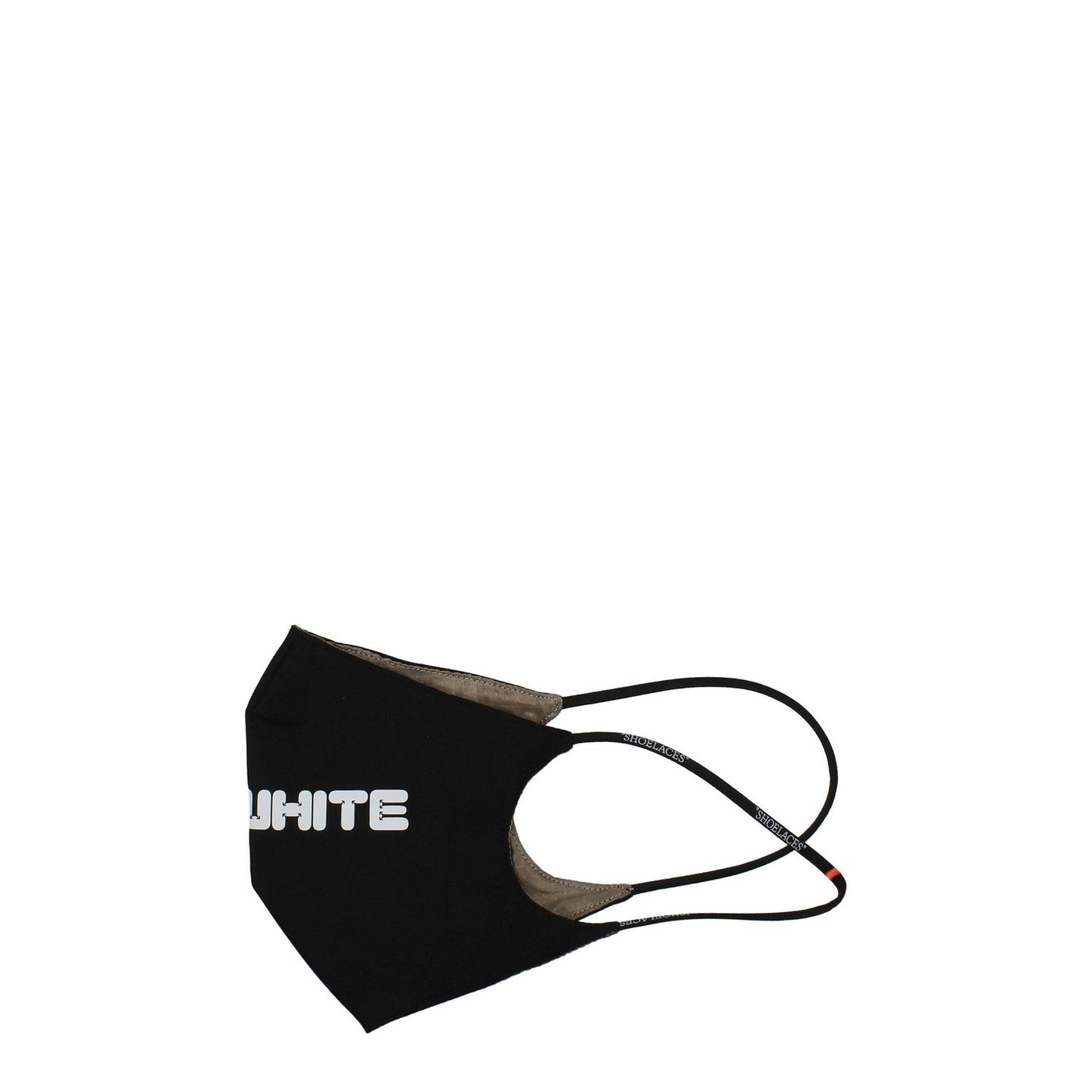 Off-White Black Cotton Facemasks OF8547171729673BT