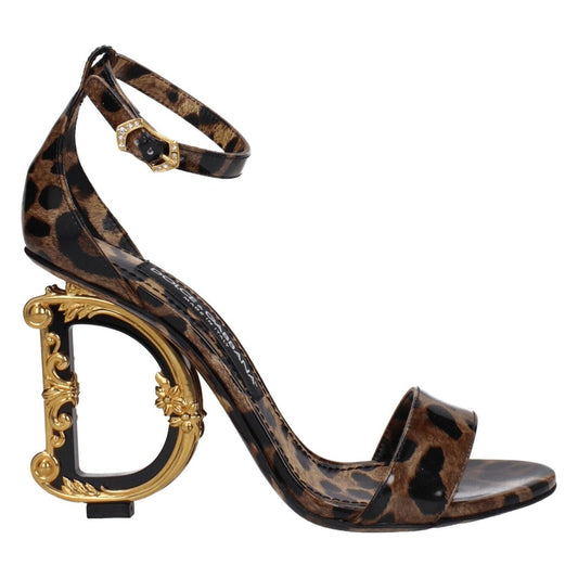 Dolce & Gabbana Brown Leather Sandals DO-8547464741129-EU37/US7