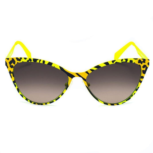 Italia Independent Yellow Metal Sunglasses II0022ZEB055AC