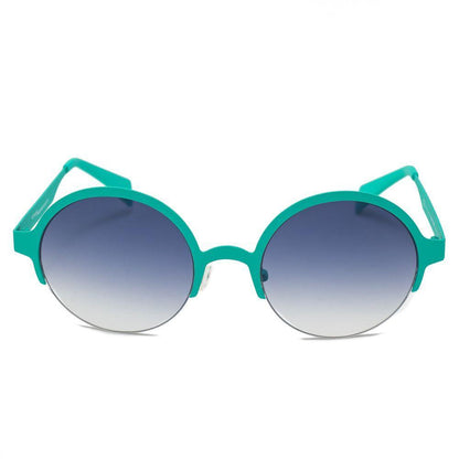 Italia Independent Blue Metal Sunglasses