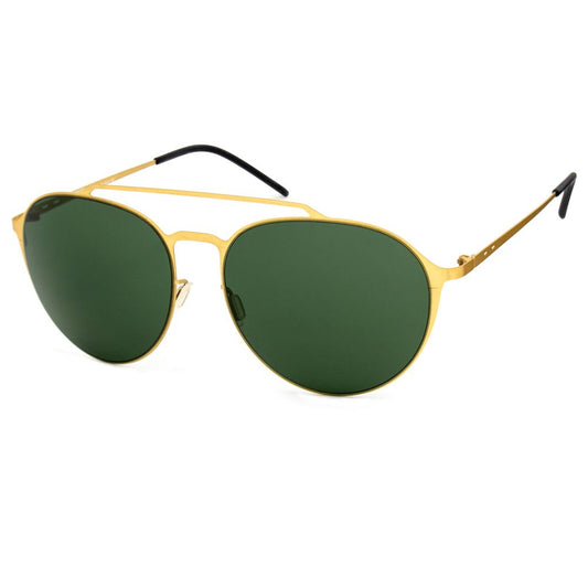 Italia Independent Gold Metal Sunglasses