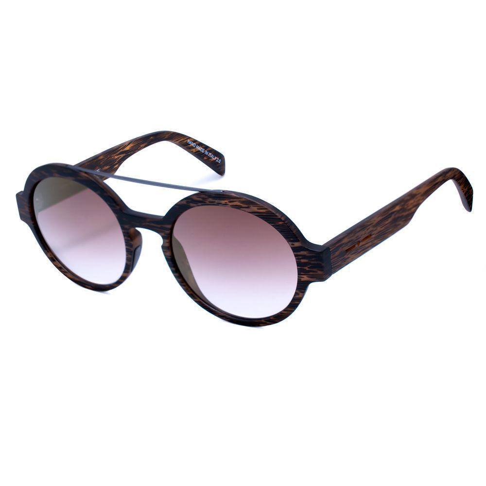 Italia Independent Brown Acetate Sunglasses