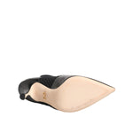 Dolce & Gabbana Black Stretch Stilettos Booties Socks Shoes
