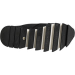 Dolce & Gabbana Black Neoprene Stretch Shark Sneakers Shoes