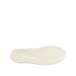 Dolce & Gabbana White Black Leather Low Top Sneakers Shoes