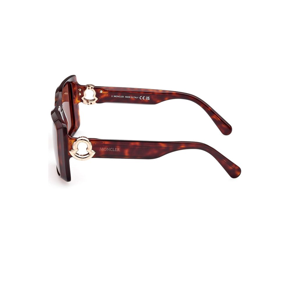 Moncler Brown Pantograph Sunglass