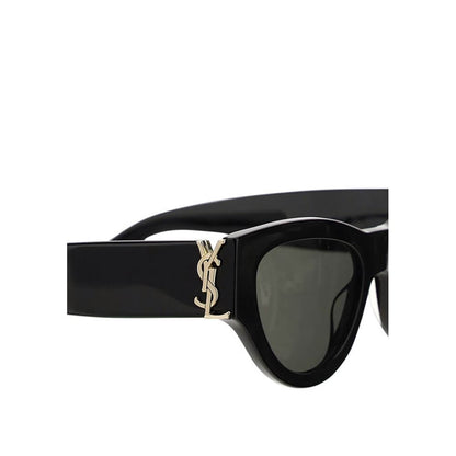 Saint Laurent Black Acetate Sunglasses