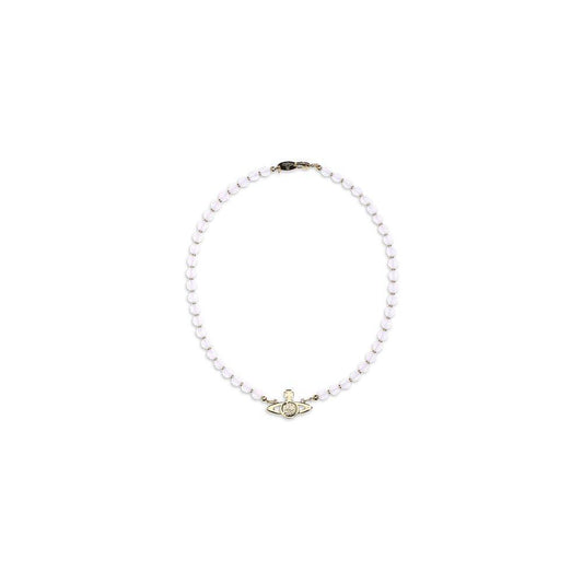 Vivienne Westwood Orbit choker Necklace VI-6303002F02R821R821-ONE SIZE