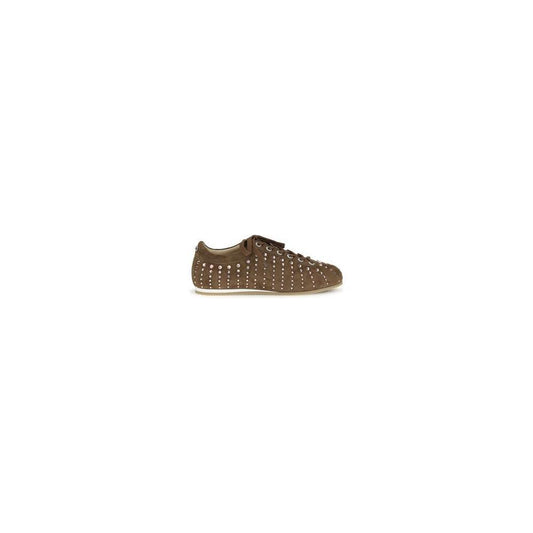 MACH & MACH Crystal Ray Sneakers MA-PF25S103010SUEBRWBROWN-EU36/US6