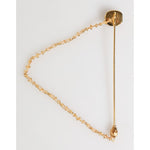 Dolce & Gabbana DG Crown Gold Chain Mens Accessories Brooch Lapel Pin SMY10723