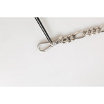 Dolce & Gabbana Silver Tone Brass Chain Lobster Clasp DG Logo Bracelet SMY11078