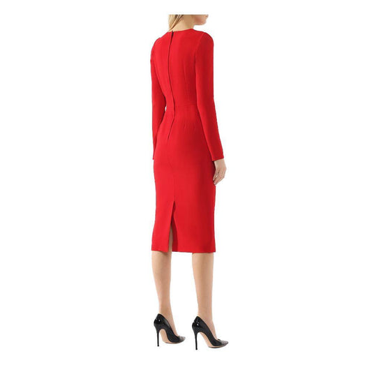 Dolce & Gabbana Red Viscose Dress DO-15966-IT40|S