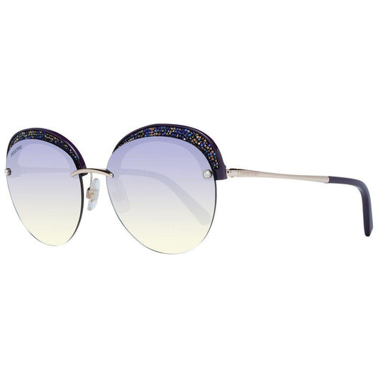 Swarovski Purple Women Sunglasses SW-1032202