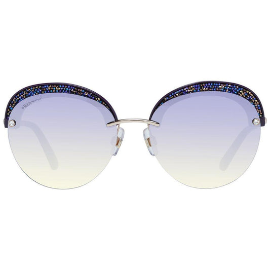 Swarovski Purple Women Sunglasses SW-1032202