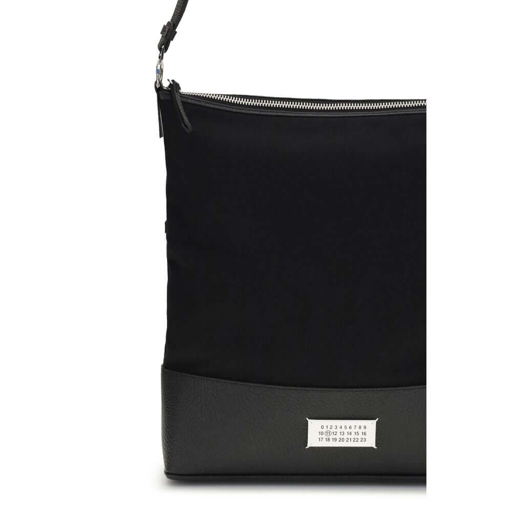 Margiela Black Cotton Shoulder Bag