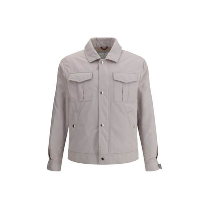 Brunello Cucinelli White Polyamide Coat