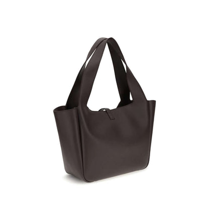 Saint Laurent Brown Lamb Ovis Aries Aries Shoulder Bag