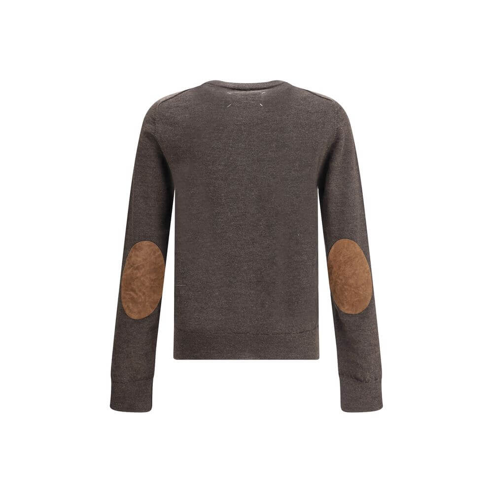 Margiela Brown Wool Sweatshirt