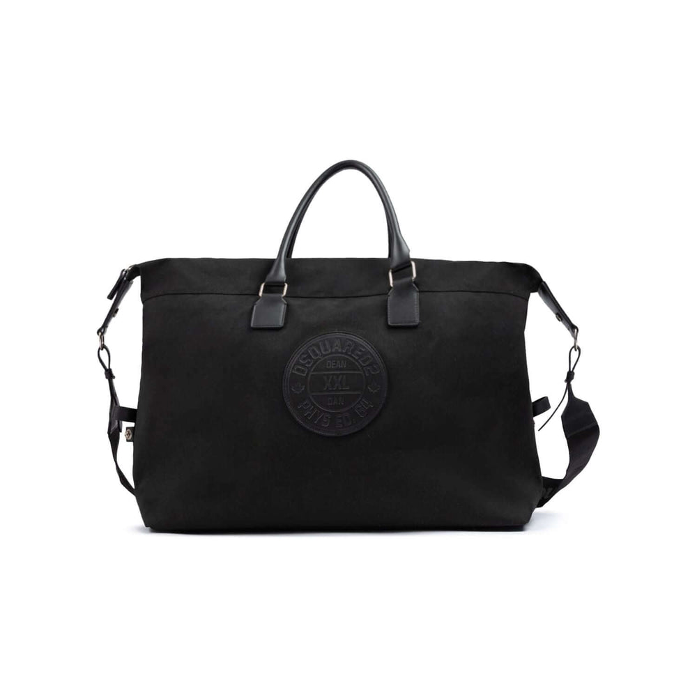 Dsquared² Black Fabric Weekend Travel Bag DS210825-1