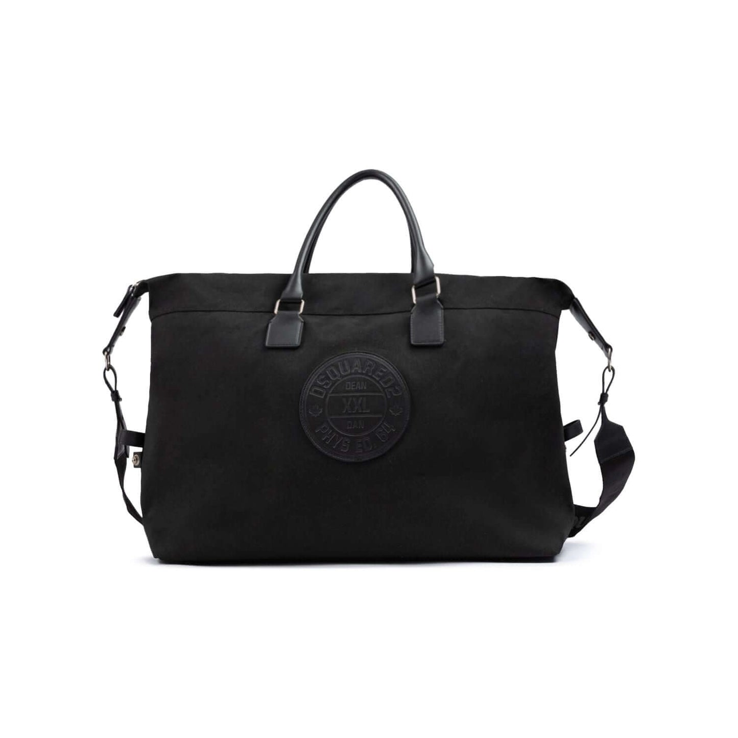 Dsquared² Black Fabric Weekend Travel Bag DS210825-1