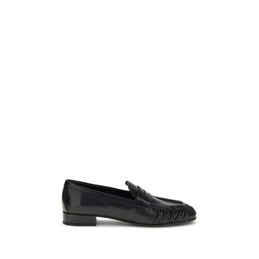 Prada Leather Loafers PR-1D175OF020007F0002-EU38/US8