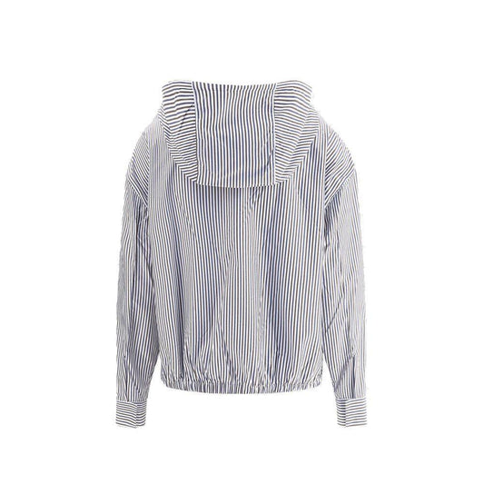 Prada Striped hooded Jacket