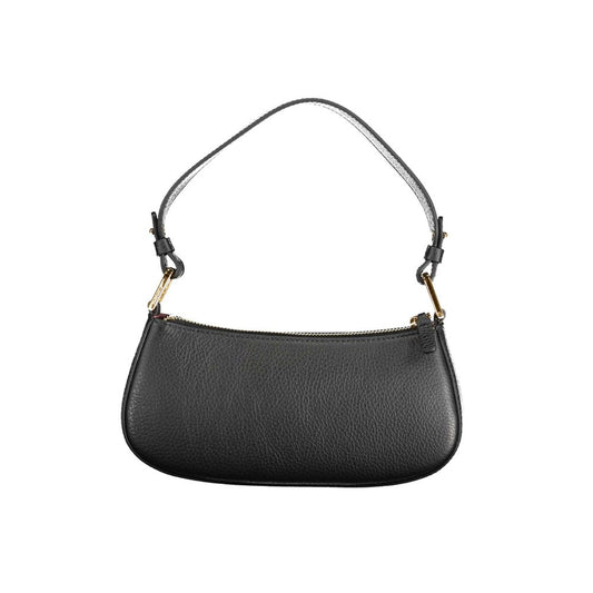 Coccinelle Black Leather Handbag CO-26607