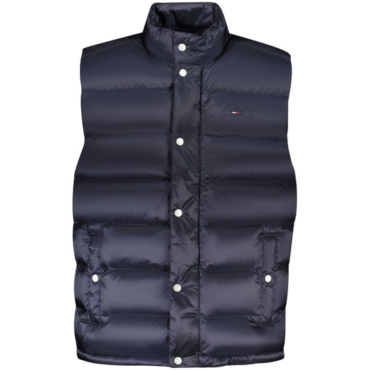 Tommy Hilfiger Blue Nylon Men Jacket TO-39453-M