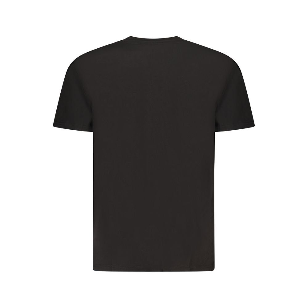 Tommy Hilfiger Black Cotton Men T-Shirt TO-39467-S