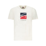Tommy Hilfiger White Cotton Men T-Shirt TO-39470-S