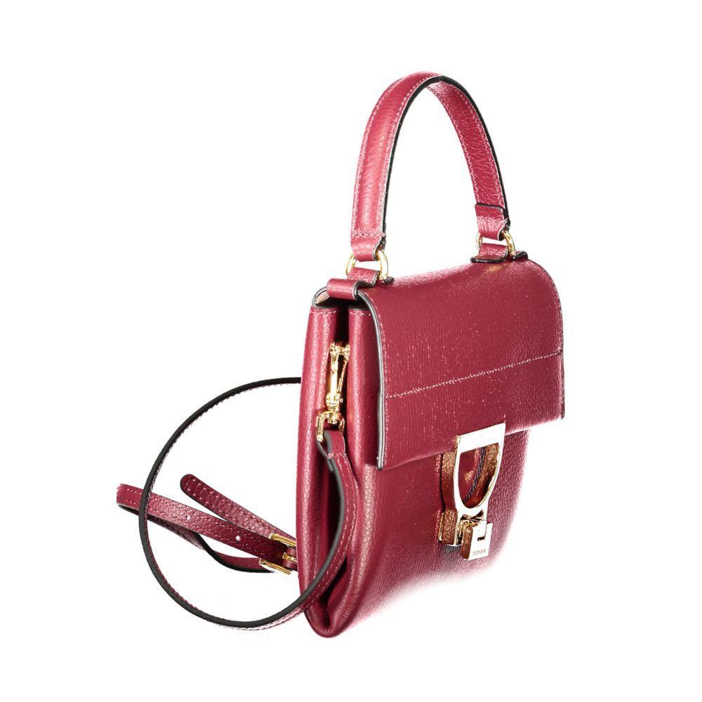 Coccinelle Purple Leather Women Handbag CO-39500