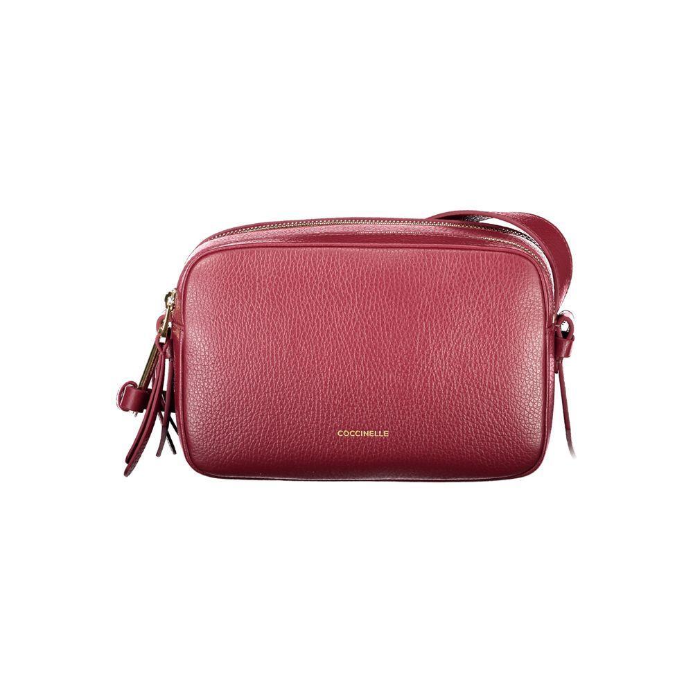 Front view with bag zipped and handles upright.