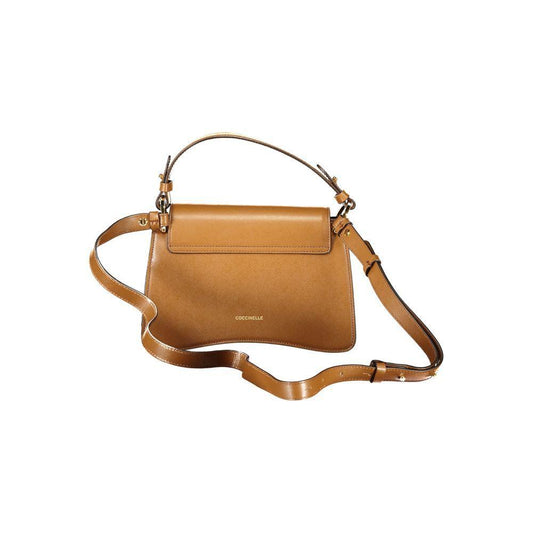 Coccinelle Brown Leather Women Handbag CO-39533
