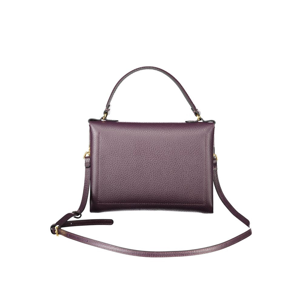 Coccinelle Purple Leather Women Handbag CO-39549