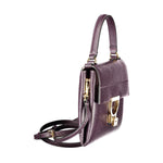 Coccinelle Purple Leather Women Handbag CO-39549