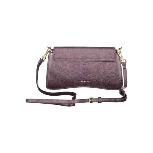 Coccinelle Purple Leather Women Handbag CO-39563