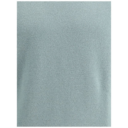 Brooksfield Green Fleece Wool Turtleneck