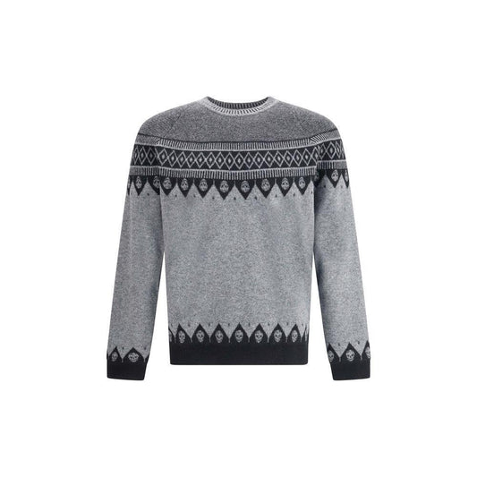 Alexander McQueen Jacquard pattern with skulls Sweater AL-839663Q1BD51363-S