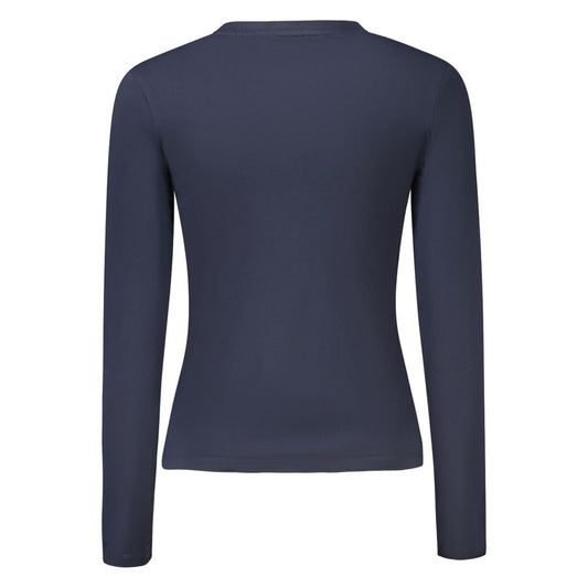 Guess Jeans Blue Cotton Women T-Shirt GU-39573-M