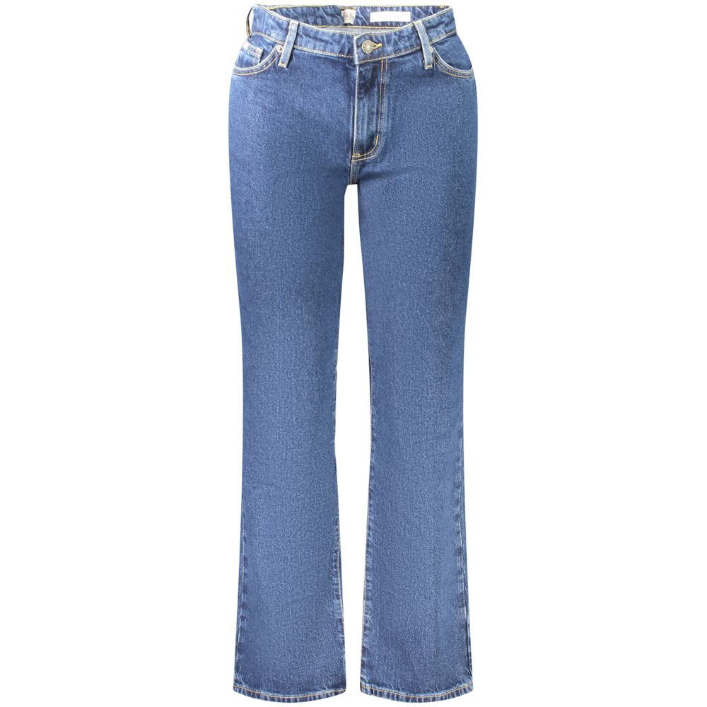 Guess Jeans Blue Cotton Women's Straight Jean GU-39566-W25 | L32