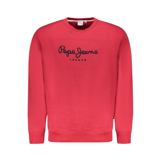 Pepe Jeans Red Cotton Men Sweater PE-39596-M