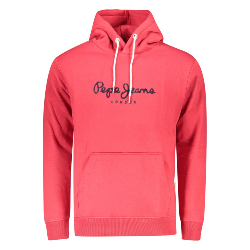 Pepe Jeans Red Cotton Sweatshirt