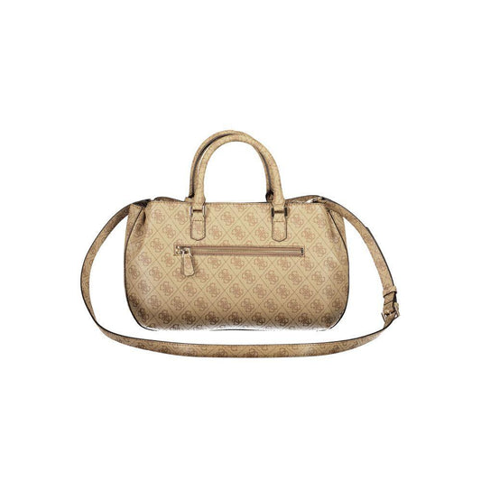 Guess Jeans Beige Polyethylene Women Handbag