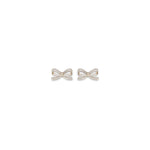 Self-Portrait Crystal bow Earrings