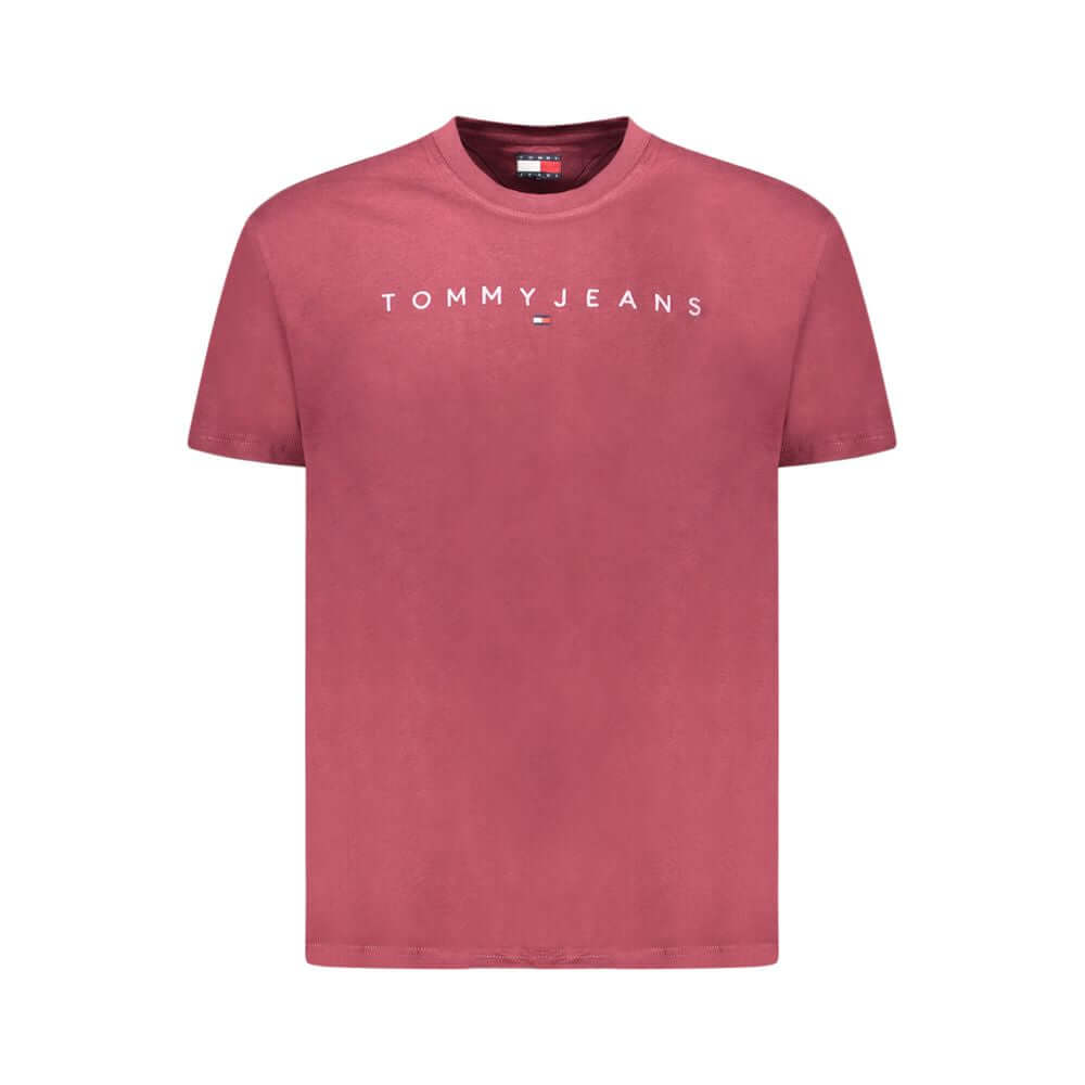 Tommy Hilfiger Red Cotton T-Shirt